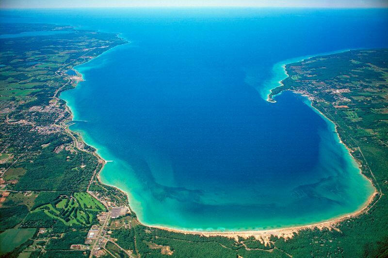 Aerial View of Petoskey